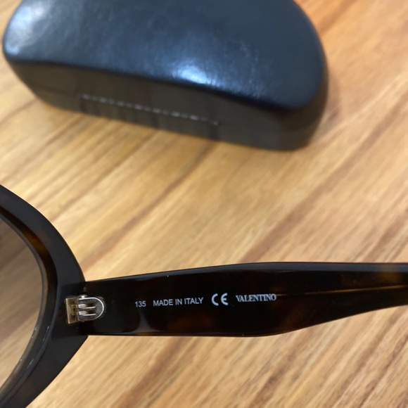Valentino 60mm Aviator Sunglasses dark havana main image 8